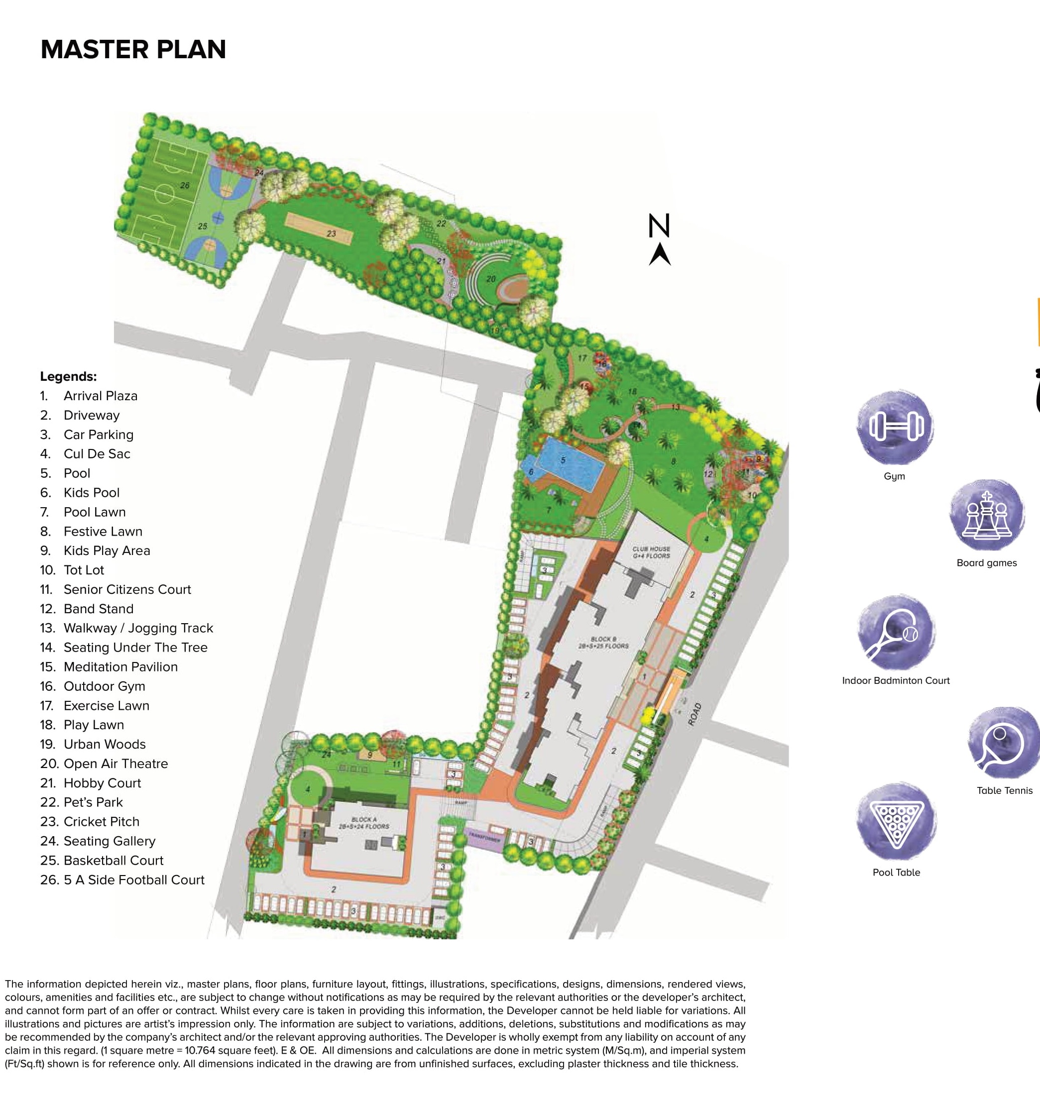 Brigade Komarla Heights Master Plan